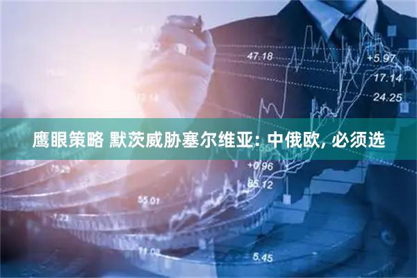 鹰眼策略 默茨威胁塞尔维亚: 中俄欧, 必须选